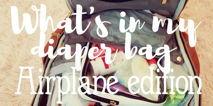 What's In My Diaper Bag