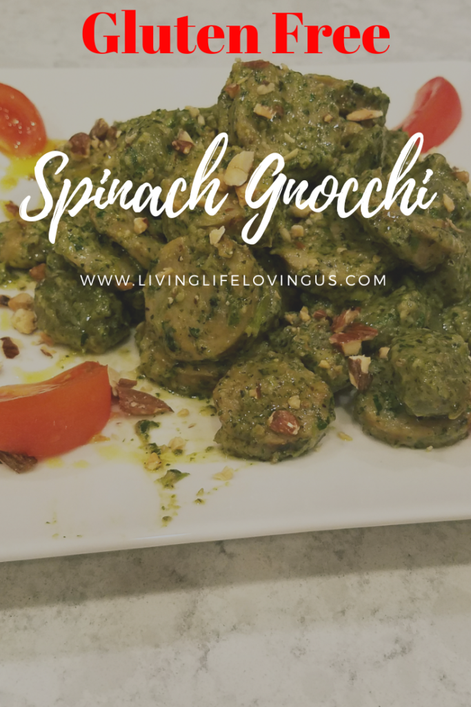 Spinach Gnocchi and Homemade Pesto in Less than 30 Minutes