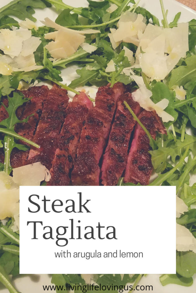 Classic Italian Seared Steak with Arugula Recipe