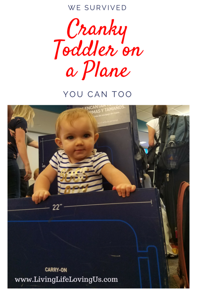 Cranky Toddler on a Plane Survial Guide