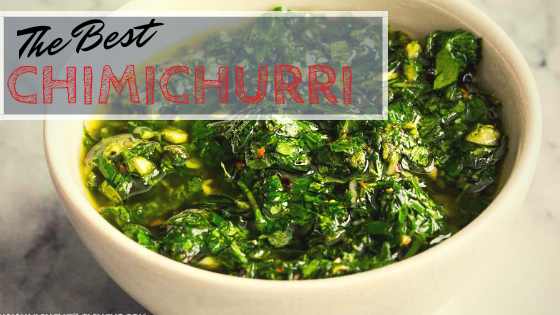 the best easy and fast chimichurri recipe