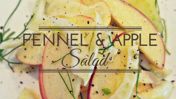 fennel and apple salad