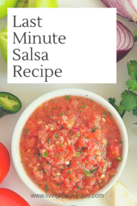 last minute salsa recipe
