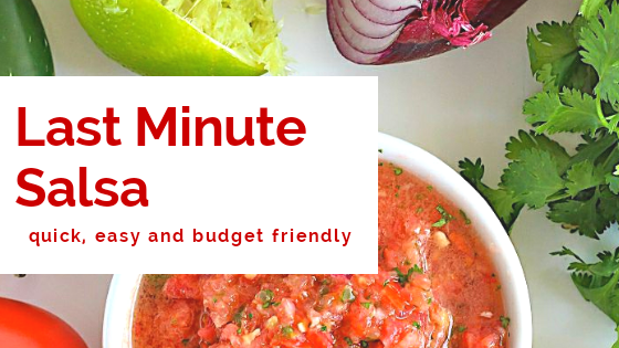 last minute salsa