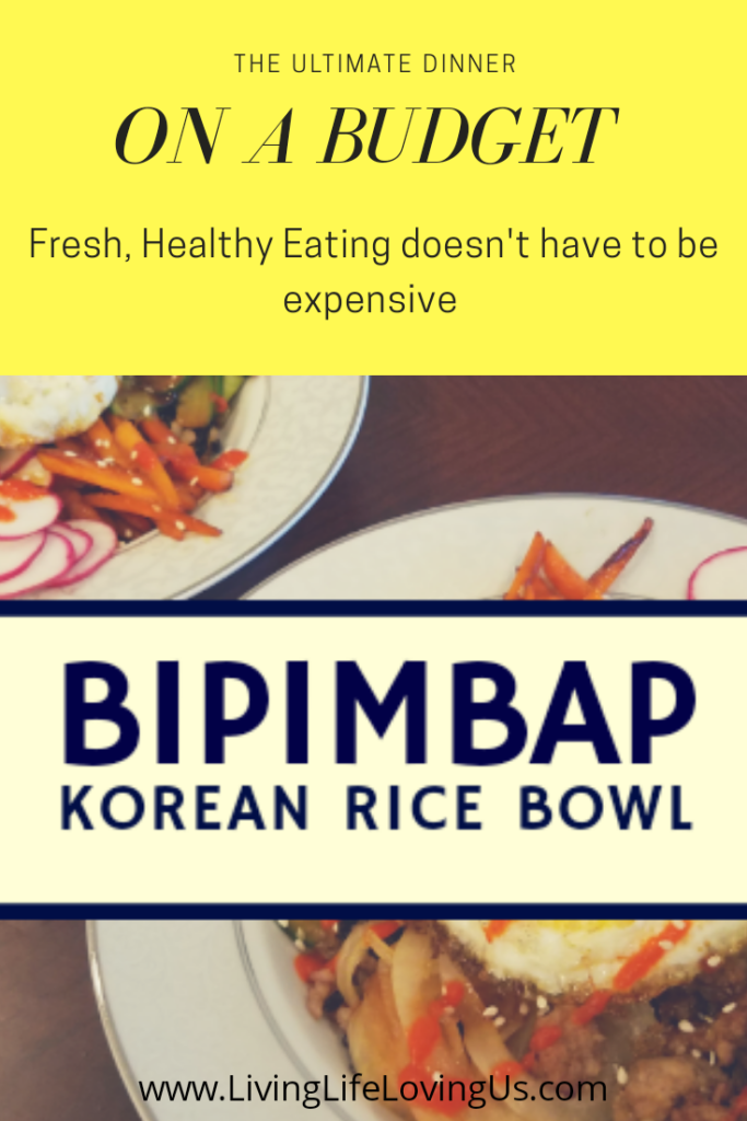Bi Bim Bap Korean Rice Bowl