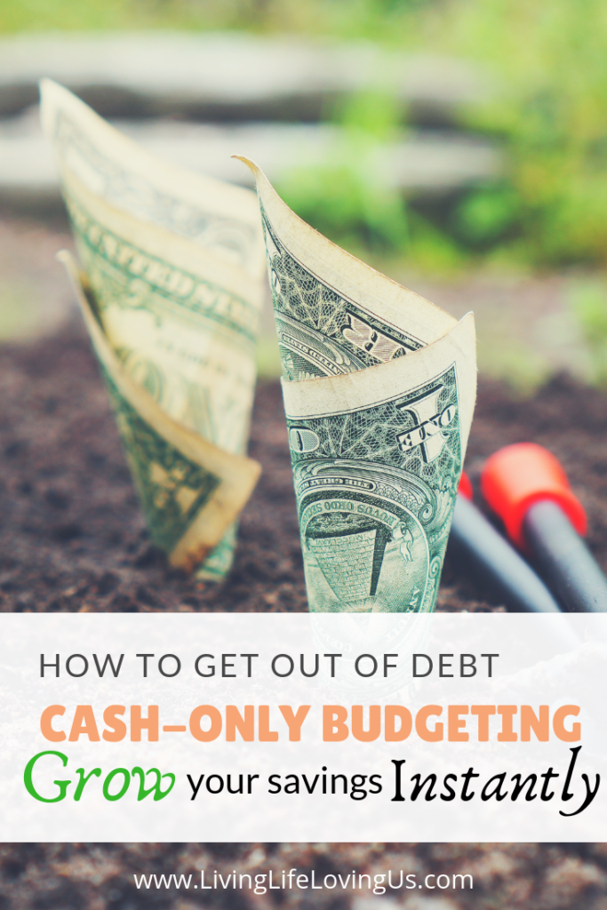 Cash only budget. How to get out of debt