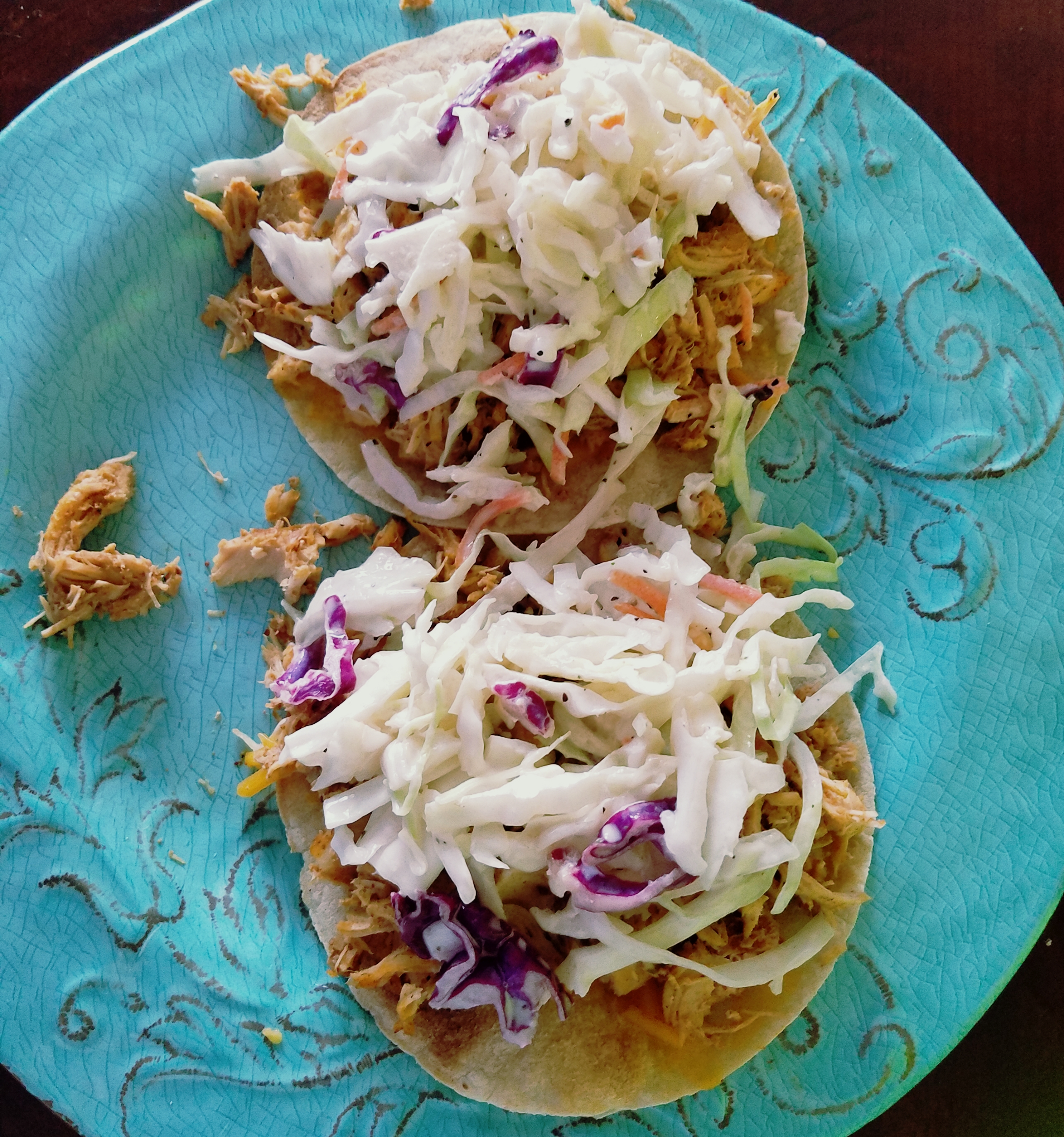 Dinner in 30 minutes Pulled chicken Tacos