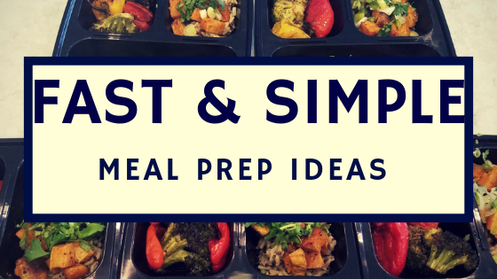 Fast and easy meal prep instructions. Meal prepping on a budget. 