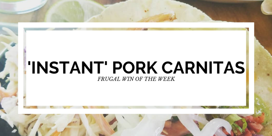 Instant Pot pork carnitas